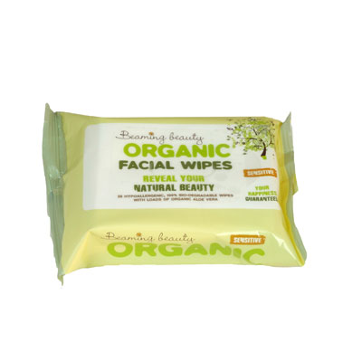Organic Facial Wipes 70