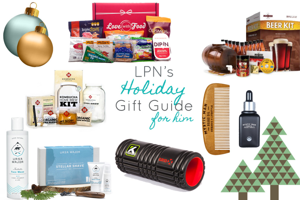 LPN Gift Guide 2015 - For Him