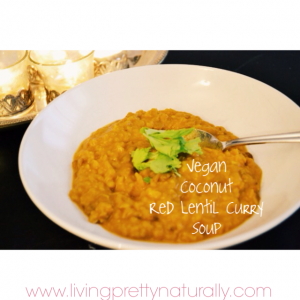 Rainy Day Recipe – LPN’s Vegan Coconut Red Lentil Curry Soup