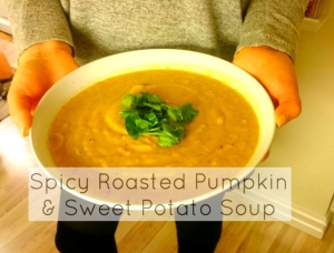 LPN’s Fall Soup Fave: Vegan Spicy Roasted Pumpkin & Sweet Potato Soup