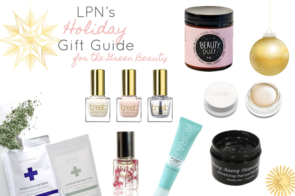 LPN Gift Guide 2015 - Green Beauty